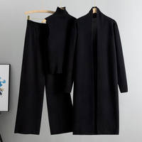 Spring Autumn 3-Piece Women’s Cardigan Tracksuit 2